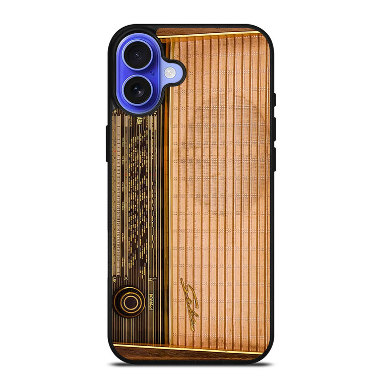 OLD VINTAGE RADIO iPhone 16 Case Cover