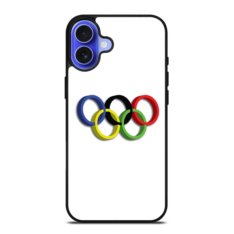 OLYMPIC RINGS LOGO iPhone 16 Case Cover