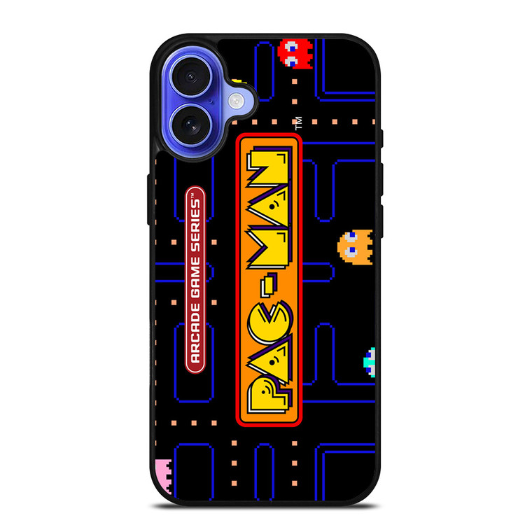 PAC MAN ARCADE GAME SERIES iPhone 16 Case Cover