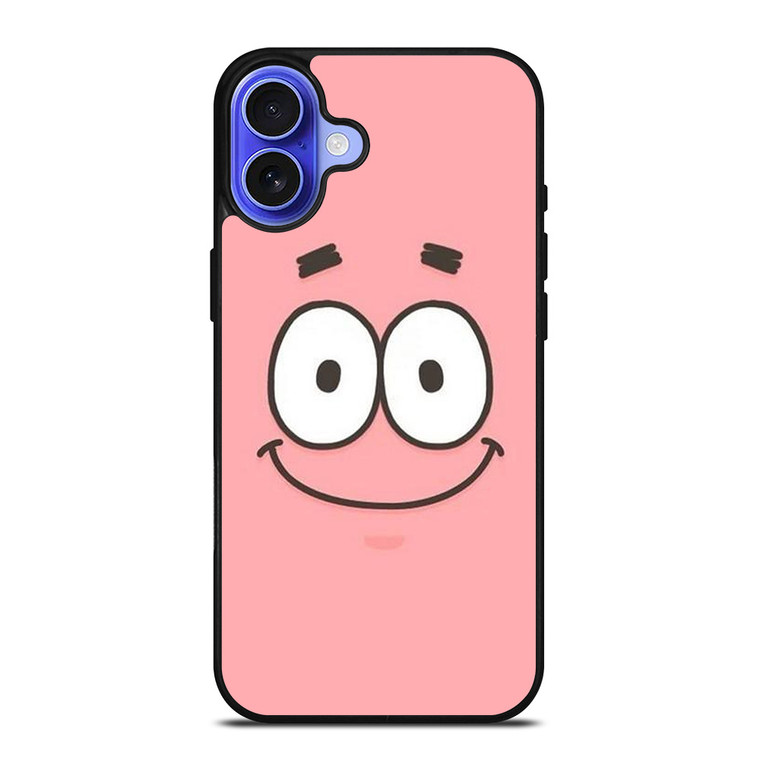 PATRICK STAR SMILE FACE iPhone 16 Case Cover