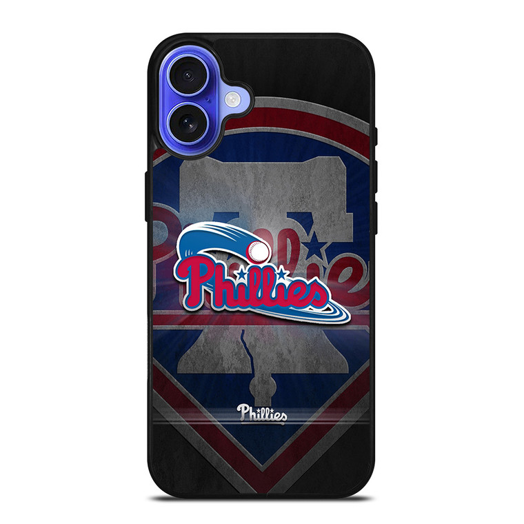 PHILADELPHIA PHILLIES LOGO iPhone 16 Case Cover