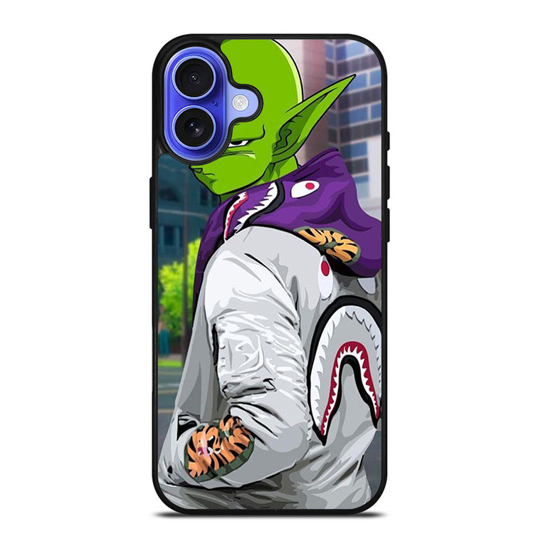 PICCOLO BAPE SHARK DRAGONBALL iPhone 16 Case Cover