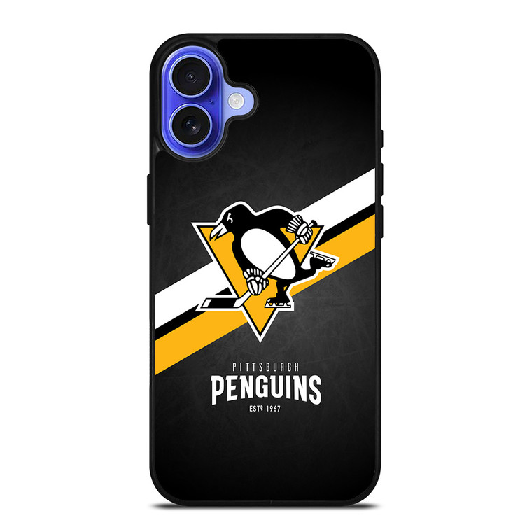 PITTSBURGH PENGUINS LOGO iPhone 16 Case Cover