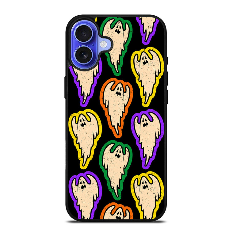 PLAYFUL HALLOWEEN GHOST PATTERN iPhone 16 Case Cover