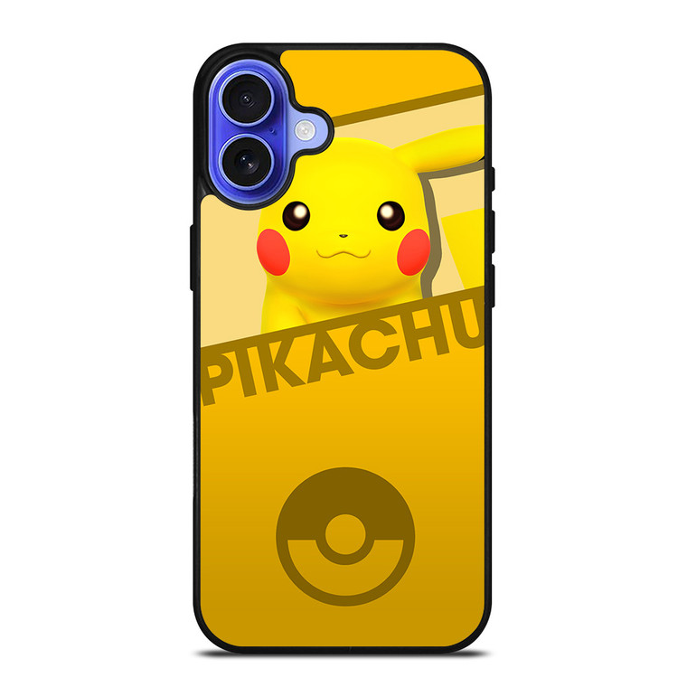POKEMON PIKACHU SMASH BROS iPhone 16 Case Cover