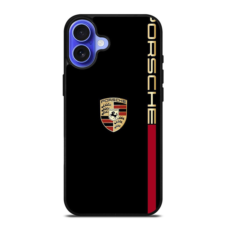 PORSCHE CAR LOGO STUTTGART iPhone 16 Case Cover