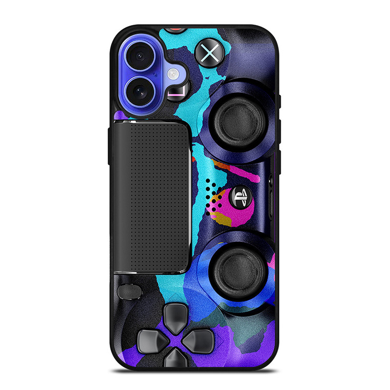 PS4 CONTROLLER PLAYSTATION CAMO iPhone 16 Case Cover