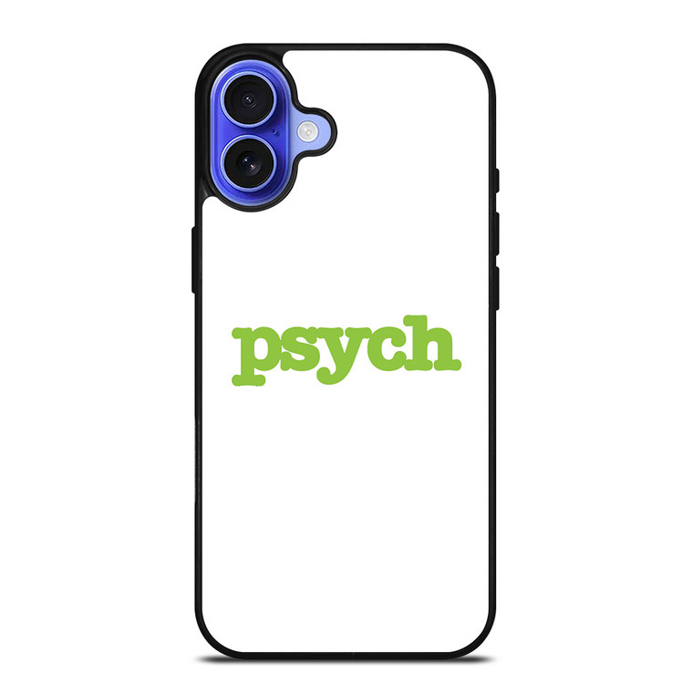 PSYCH OFF WHITE iPhone 16 Case Cover