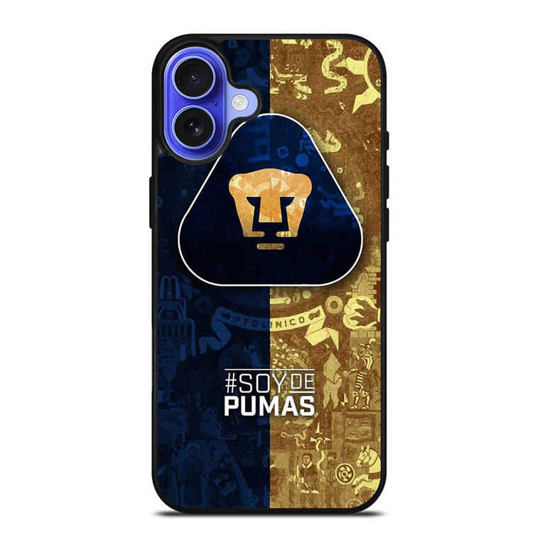 PUMAS UNAM LOGO iPhone 16 Case Cover