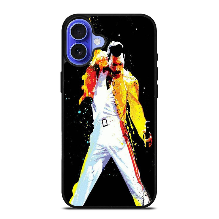 QUEEN FREDDIE MERCURY ART iPhone 16 Case Cover QUEEN FREDDIE MERCURY ART iPhone 16 Case Cover