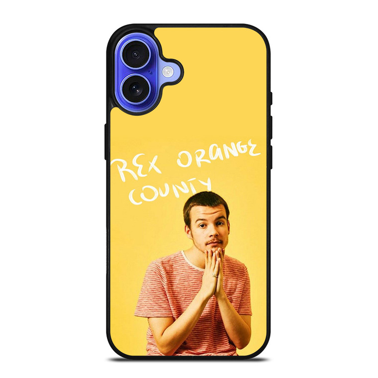 REX ORANGE COUNTY YELLOW iPhone 16 Case Cover