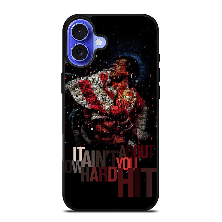 ROCKY BALBOA ART iPhone 16 Case Cover ROCKY BALBOA ART iPhone 16 Case Cover