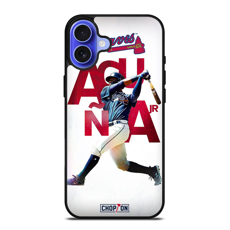 RONALD ACUNA JR ATLANTA BRAVES BASEBALL iPhone 16 Case Cover RONALD ACUNA JR ATLANTA BRAVES BASEBALL iPhone 16 Case Cover