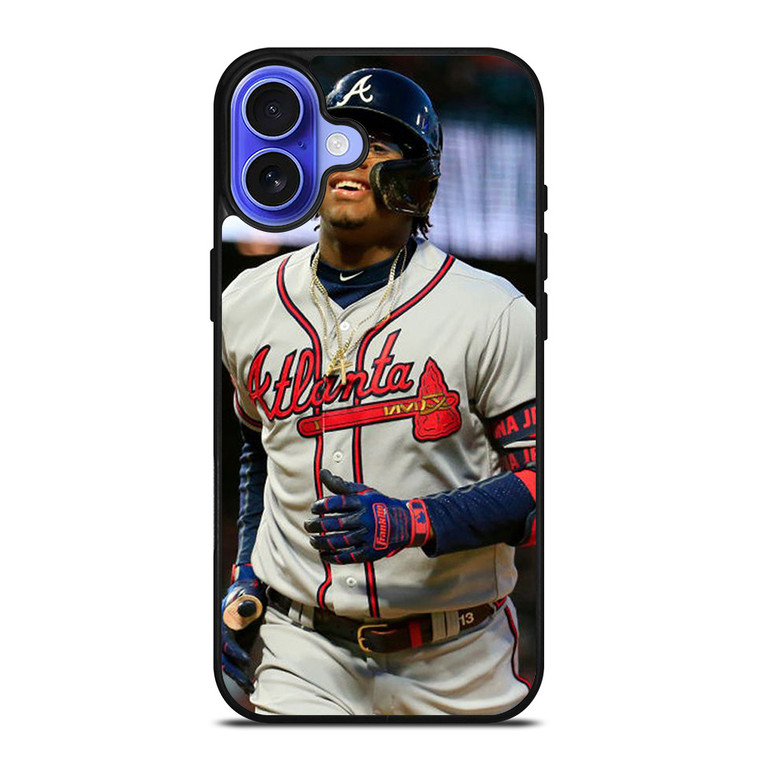 RONALD ACUNA JR ATLANTA BRAVES iPhone 16 Case Cover RONALD ACUNA JR ATLANTA BRAVES iPhone 16 Case Cover