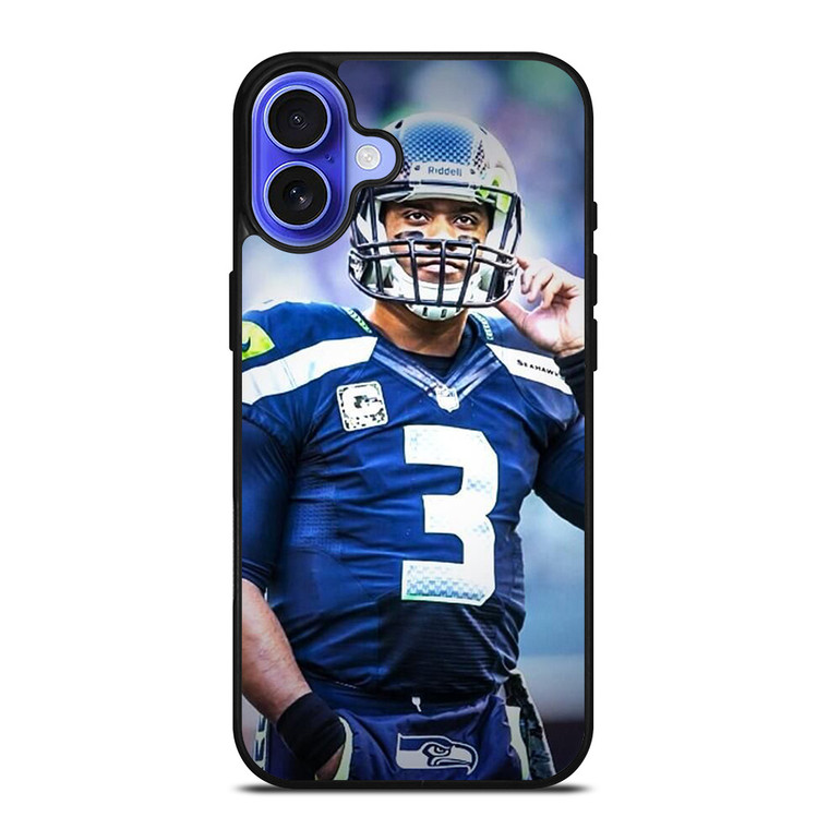 RUSSELL WILSON SEATTLE SEAHAWKS iPhone 16 Case Cover
