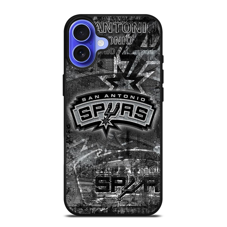 SAN ANTONIO SPURS LOGO iPhone 16 Case Cover