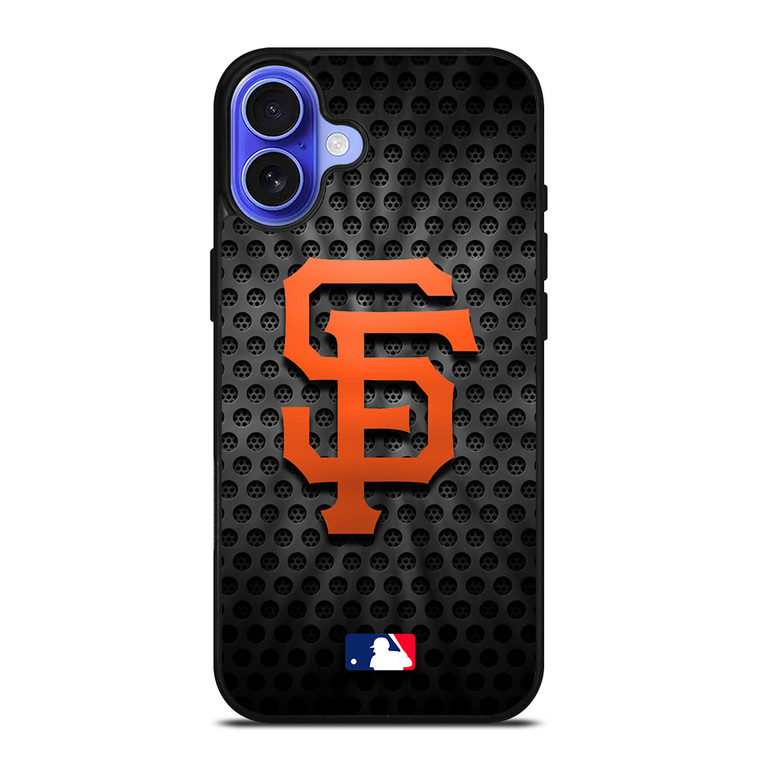 SAN FRANCISCO GIANTS METAL LOGO iPhone 16 Case Cover