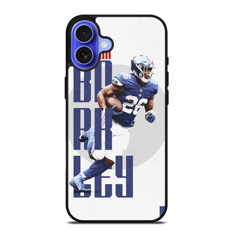 SAQUON BARKLEY NEW YORK GIANTS NFL iPhone 16 Case Cover