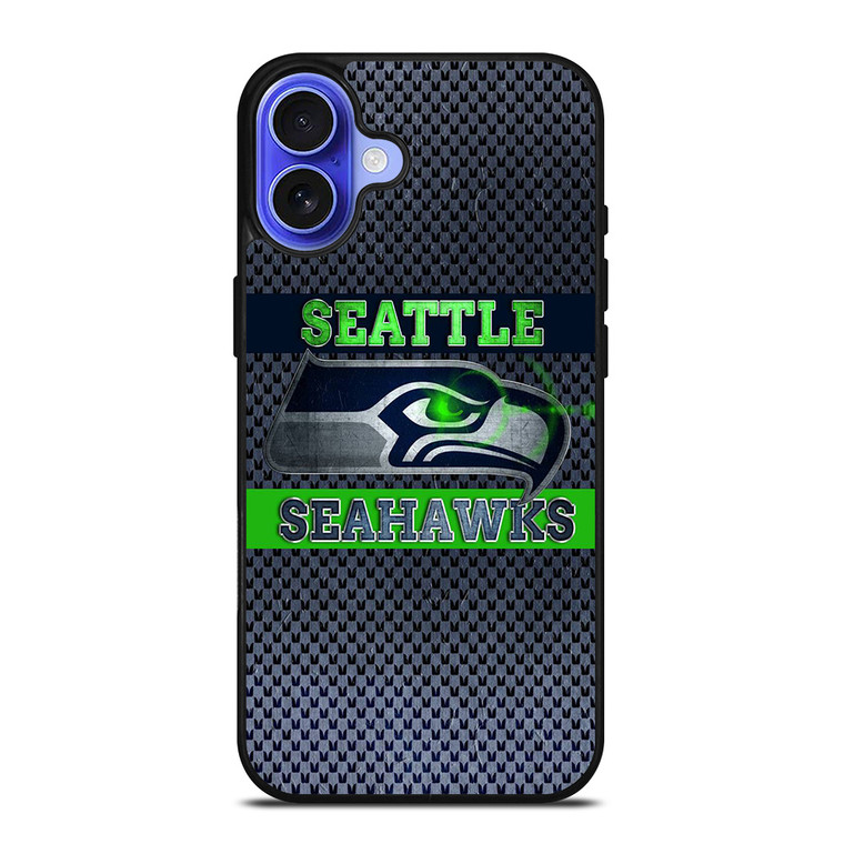 SEATTLE SEAHAWKS NFL iPhone 16 Case Cover SEATTLE SEAHAWKS NFL iPhone 16 Case Cover