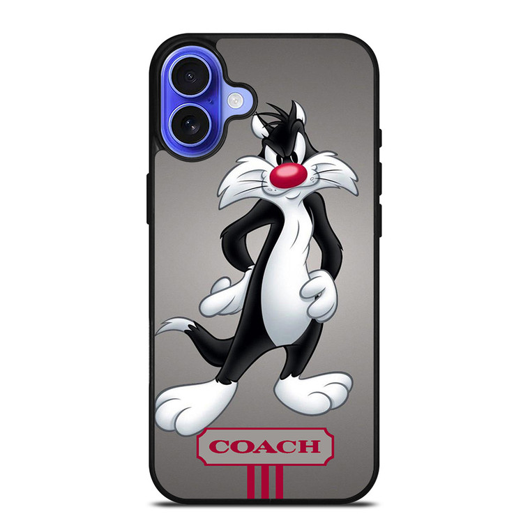 SIMPLE COACH SYLVESTER iPhone 16 Case Cover SIMPLE COACH SYLVESTER iPhone 16 Case Cover