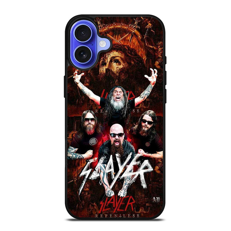 SLAYER METAL BAND POSTER iPhone 16 Case Cover