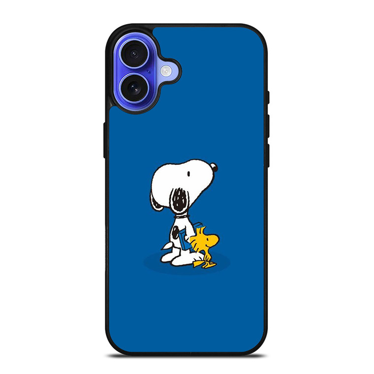 SNOOPY AND WOODSTOCK THE PEANUTS iPhone 16 Case Cover