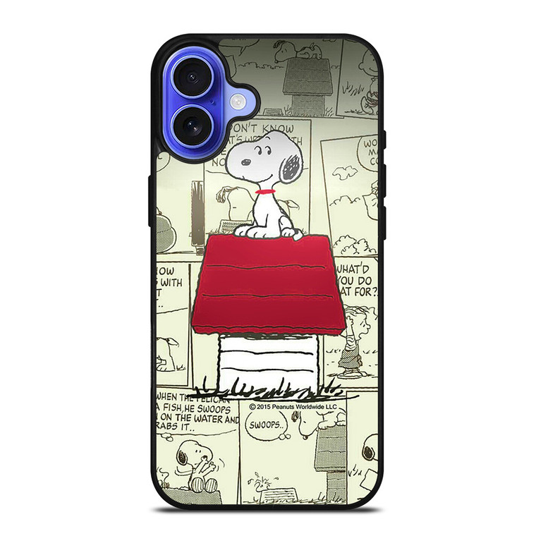 SNOOPY COMIC iPhone 16 Case Cover