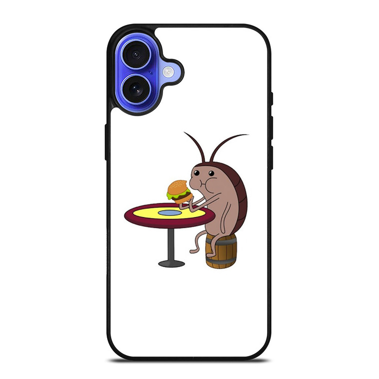 SPONGEBOB COCKROACH EAT PATTY iPhone 16 Case Cover