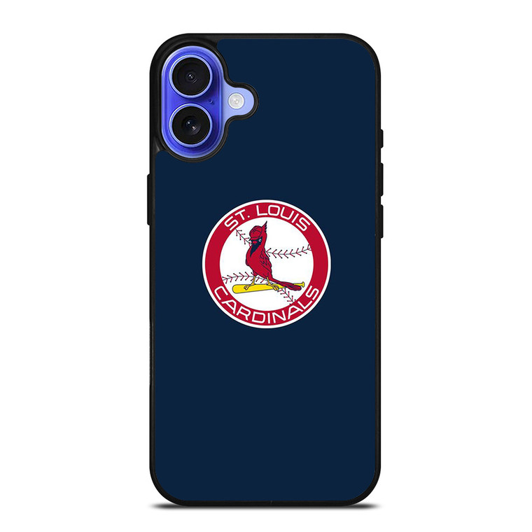 ST LOUIS CARDINALS LOGO BASEBALL TEAM EMBLEM iPhone 16 Case Cover