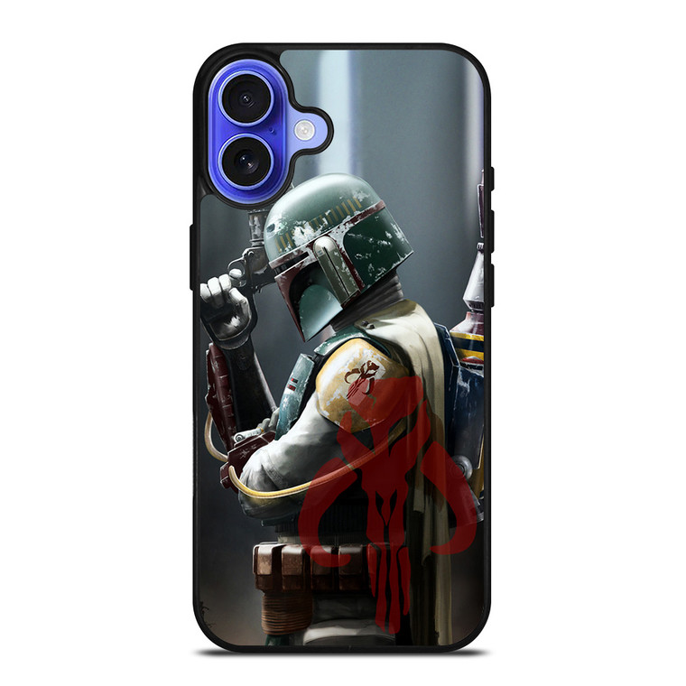 STAR WARS BOBA FETT COOL iPhone 16 Case Cover