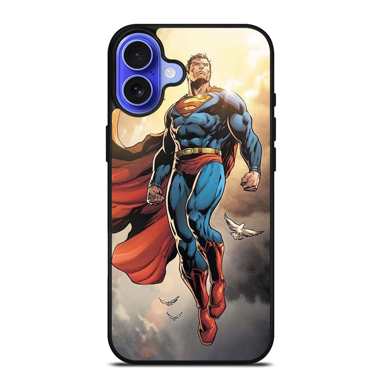 SUPERMAN SUPER HERO DC iPhone 16 Case Cover SUPERMAN SUPER HERO DC iPhone 16 Case Cover