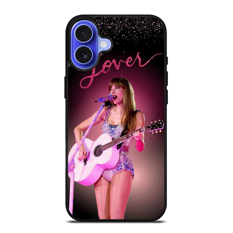 TAYLOR SWIFT GUITAR LOVER iPhone 16 Case Cover