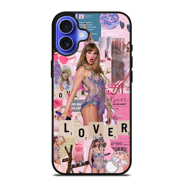 TAYLOR SWIFT LOVER COLLAGE iPhone 16 Case Cover