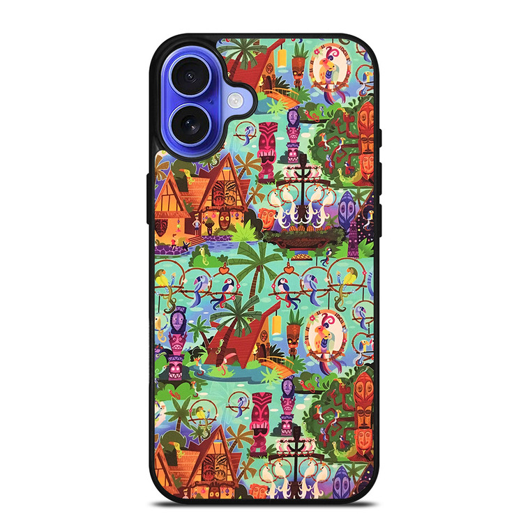 THE ENCHANTED TIKI ROOM DISNEY 2 iPhone 16 Case Cover