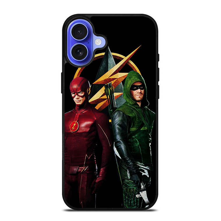 THE FLASH VS GREEN ARROW DC iPhone 16 Case Cover