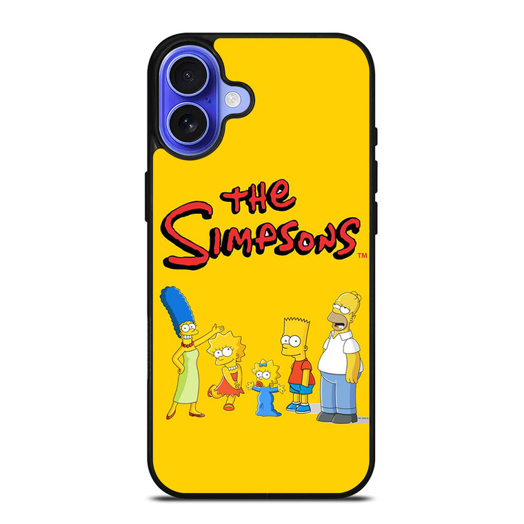 THE SIMPSONS FAMILY CARTOON iPhone 16 Case Cover
