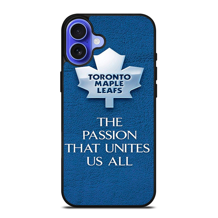 TORONTO MAPLE LEAFS NHL QUOTES iPhone 16 Case Cover