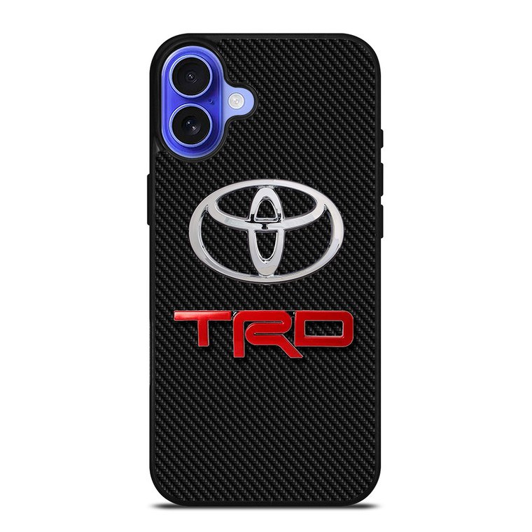 TOYOTA TRD LOGO CARBON iPhone 16 Case Cover