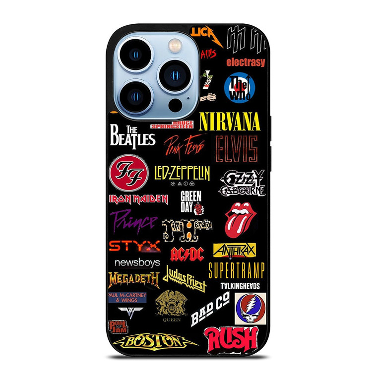 ALL CLASSIC ROCK BAND REVOLUTION LOGO iPhone 13 Pro Max Case Cover
