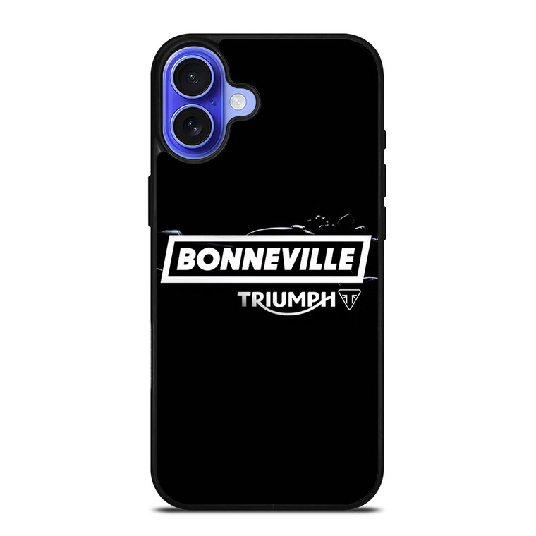 TRIUMPH BONNEVILLE LOGO iPhone 16 Case Cover