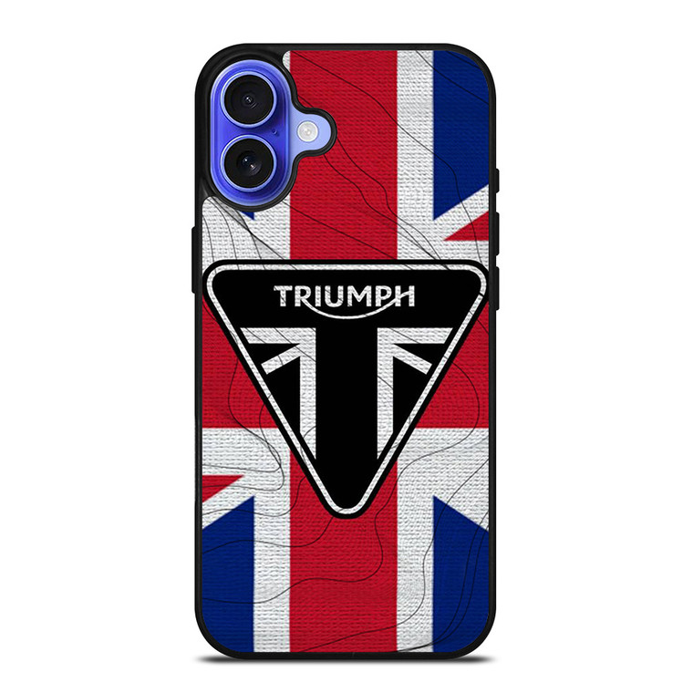 TRIUMPH MOTORCYCLE icon iPhone 16 Case Cover