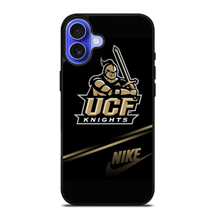 UCF KNIGHTS NIKE LOGO iPhone 16 Case Cover UCF KNIGHTS NIKE LOGO iPhone 16 Case Cover
