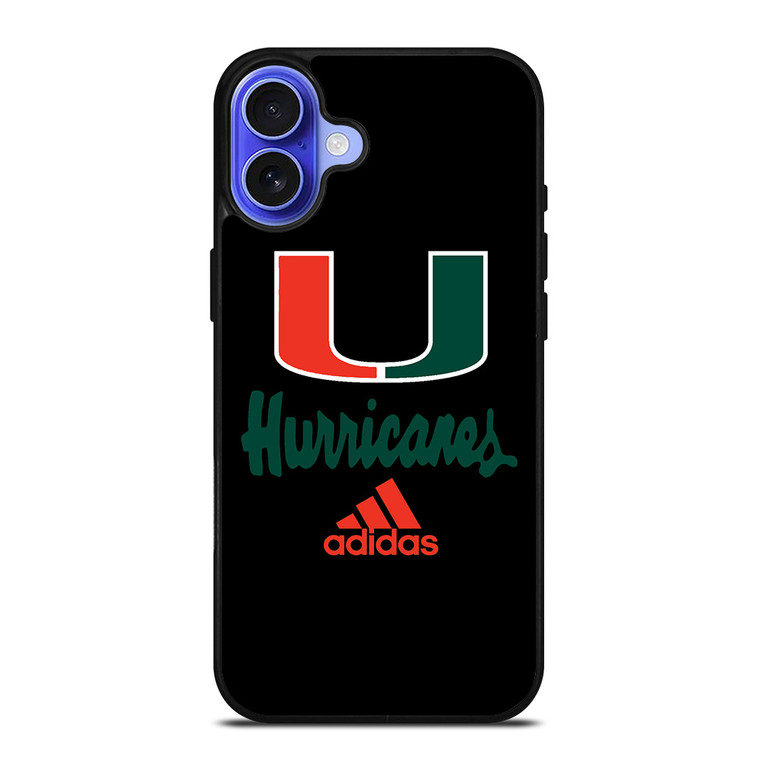 UM MIAMI HURRICANES ICON iPhone 16 Case Cover UM MIAMI HURRICANES ICON iPhone 16 Case Cover