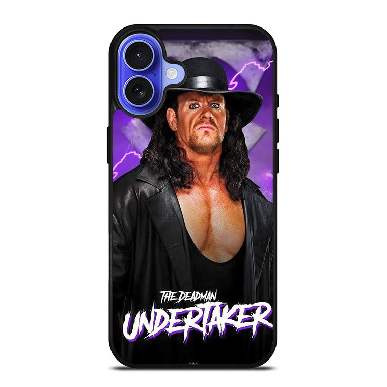 UNDERTAKER THE DEADMAN WWE WRESTLER iPhone 16 Case Cover