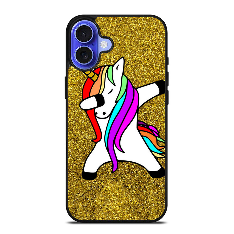 UNICORN DAB GOLD iPhone 16 Case Cover