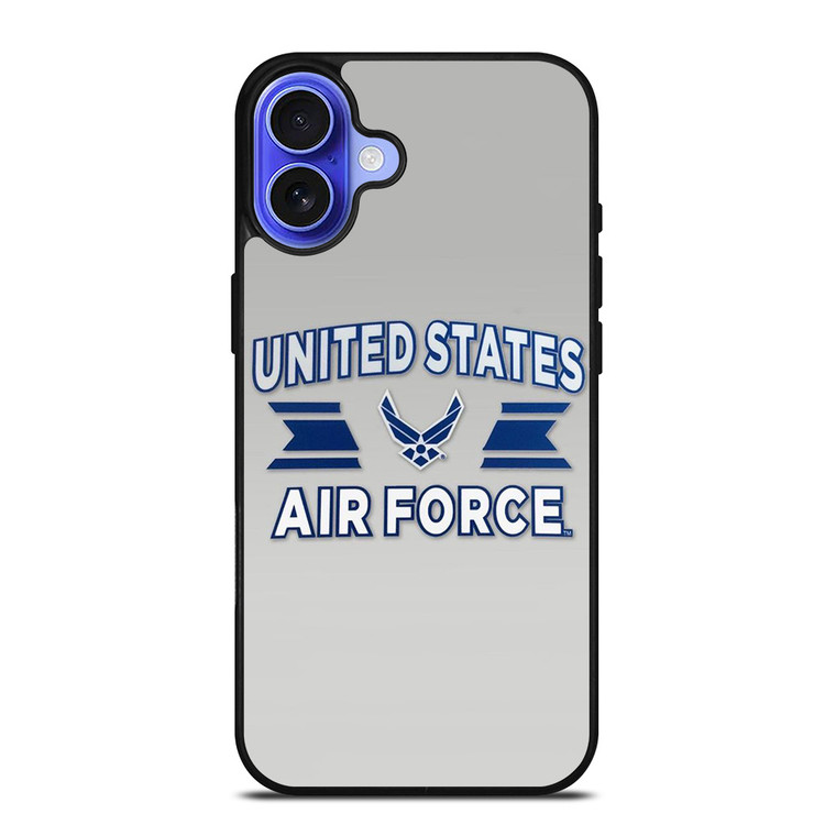 UNITED STATES US AIR FORCE LOGO iPhone 16 Case Cover