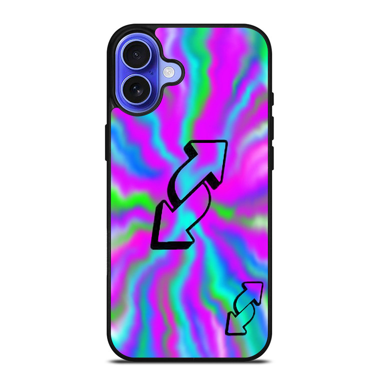 UNO REVERSE CARD RAINBOW iPhone 16 Case Cover