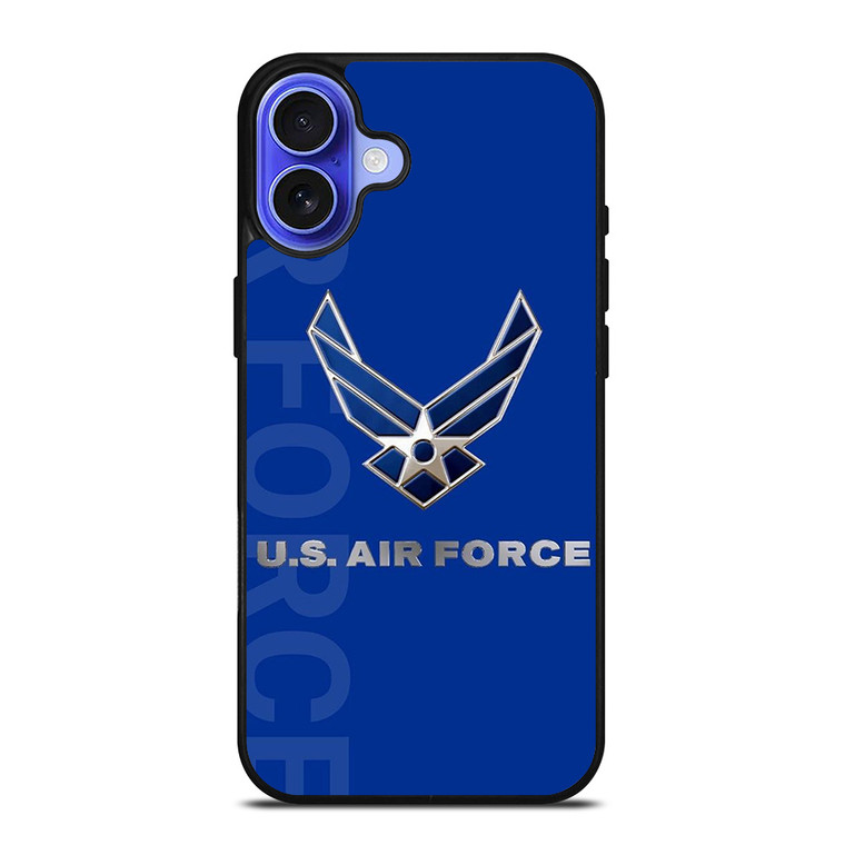 US AIR FORCE LOGO UNITED STATES iPhone 16 Case Cover