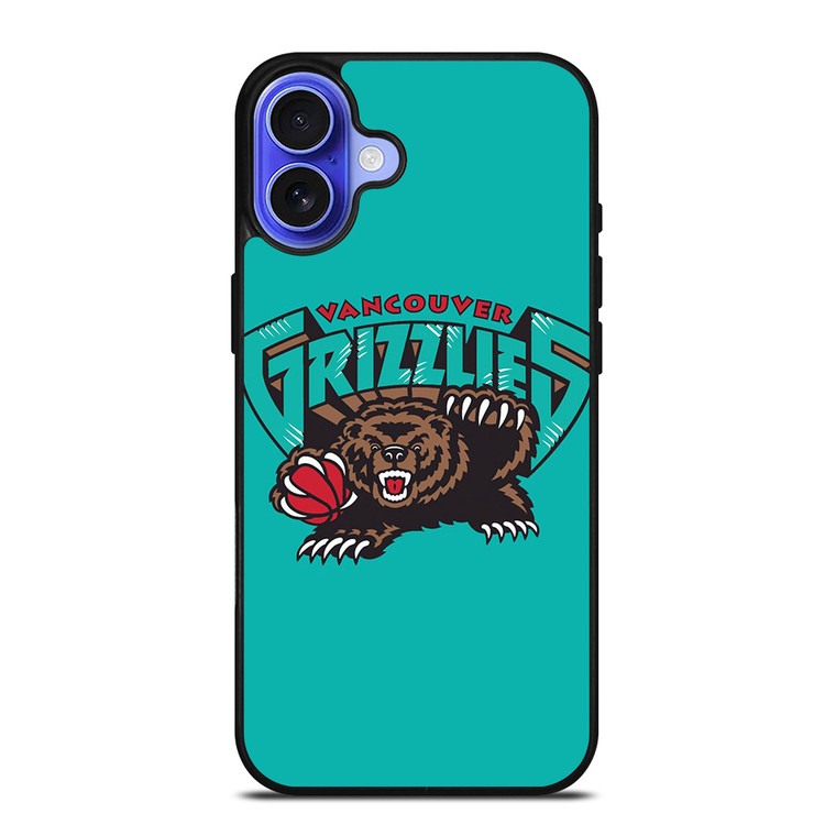 VANCOUVER GRIZZLIES LOGO iPhone 16 Case Cover