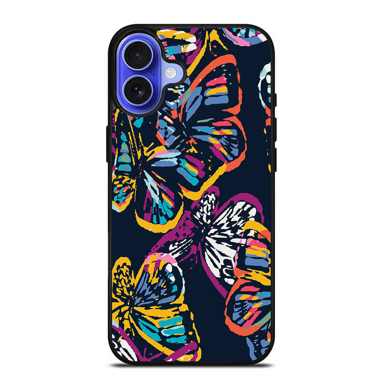 VERA BRADLEY BUTTERFLY iPhone 16 Case Cover